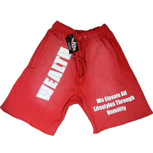 Red Wealth Shorts